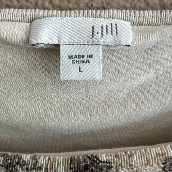 J. Jill Paisley Print Layered Tunic - Picture 4 of 8